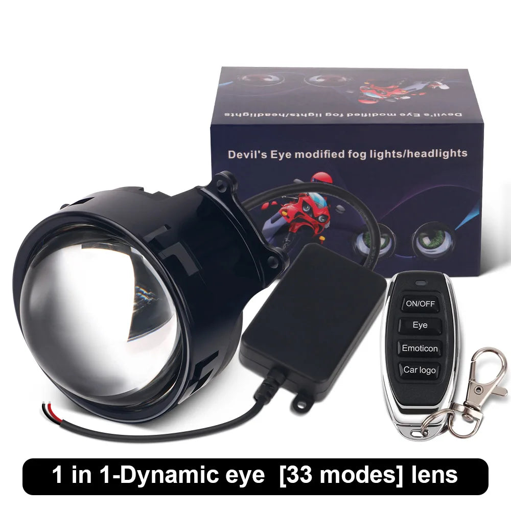Feral Rider Demon-Eye LED Headlight Kit