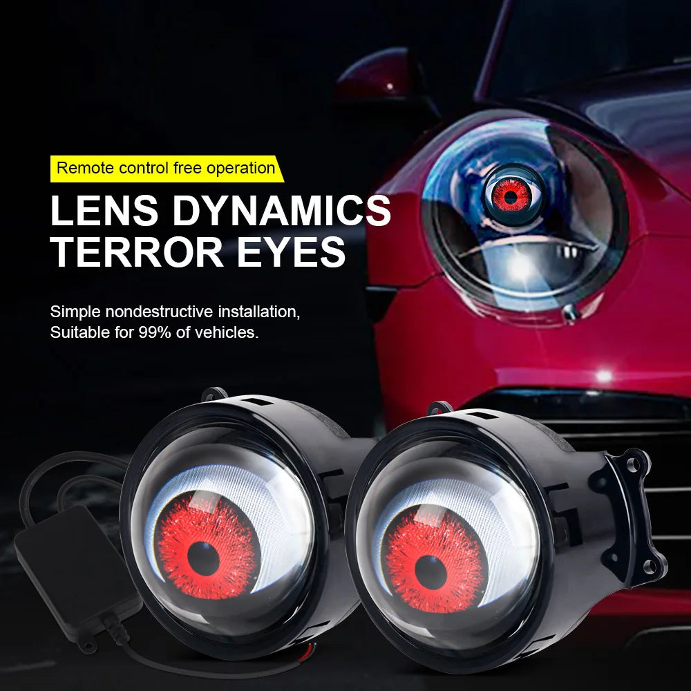 Feral Rider Demon-Eye LED Headlight Kit