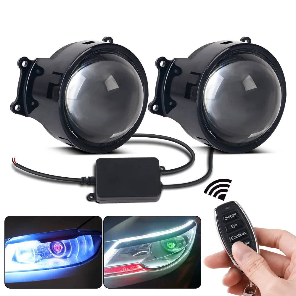 Feral Rider Demon-Eye LED Headlight Kit