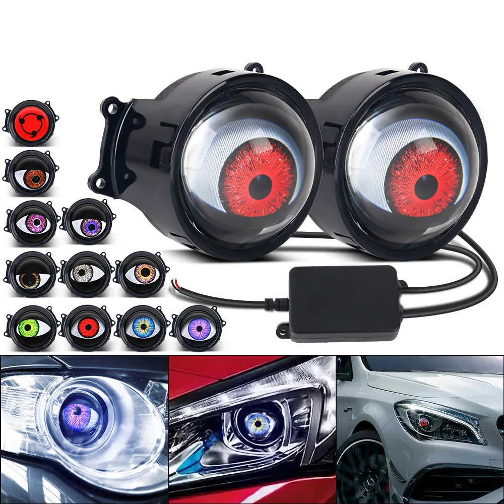 Feral Rider Demon-Eye LED Headlight Kit